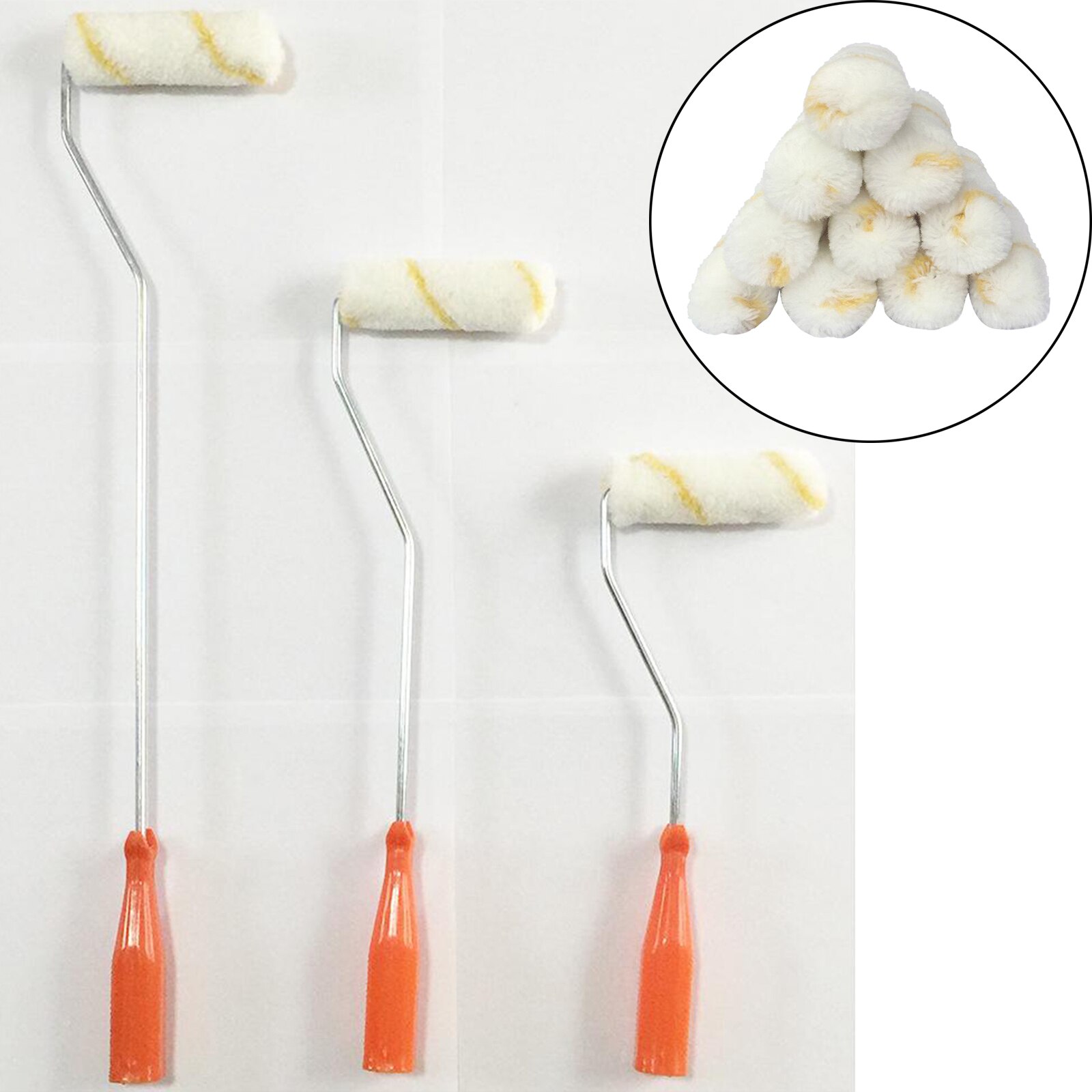 Paint Roller Covers, 4" Roller Covers, Pack of 10, Covers for Paint Rollers,