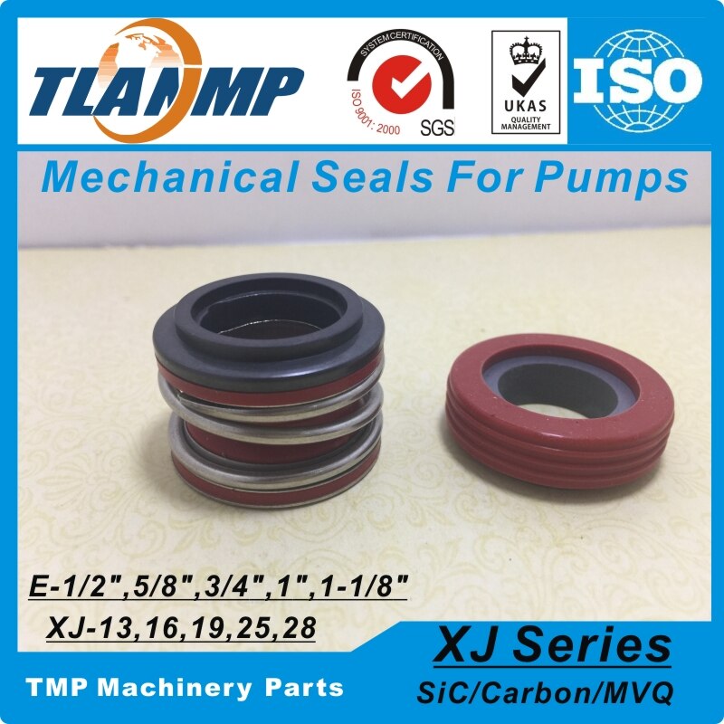 E-3/4 "(0.75 Inch) XJ-19 Mechanical Seals (Materiaal: Ca/Sic/Mvq) siliconen Rubber Voor Hoge Temperatuur-Equivalent J-Crane Type 6