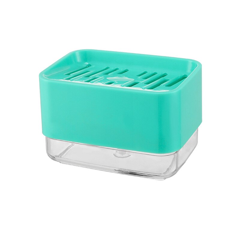 ! Distributeur automatique de liquide vaisselle de 330ml, 5 couleurs, brosse à vaisselle, presse à savon, distributeur de savon de cuisine: A