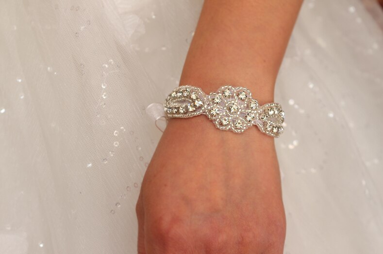 Braccialetto nuziale, accessori da sposa, nozze bracciale a fermaglio, Bracciali damigella d'onore, matrimonio bracciali