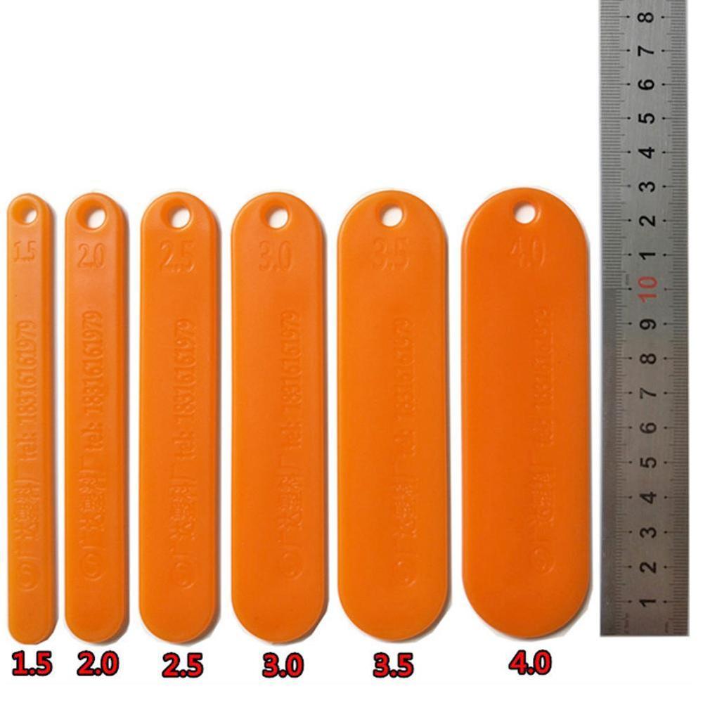 6pcs Plastic Net Shuttle Fishing Netting Shuttle Tackle Plastic Net Making Repair Tools Needle Repair Net Line Mending Weaving