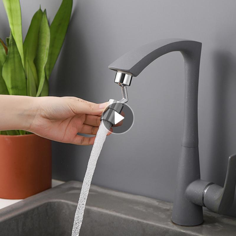 720 ° Universal Küche Wasserhahn Anti-splash Belüfter Bad Tap Drehbare Wasserhahn Sprayer Saving Wasserhahn Düse Extender Adapter
