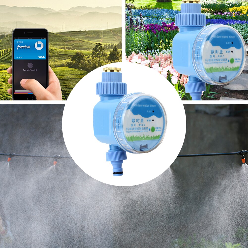 Wifi Sprinkler System Garden Water Timer App Remote Control Electronic Irrigation Timer Smart Controller Irrigation System