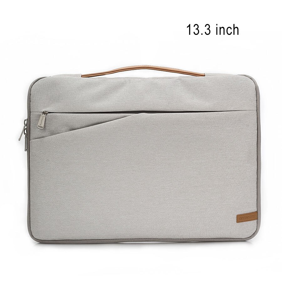 Kingslong 13 15 17 kannettavan tietokoneen suojus vedenpitävä käsilaukku macbookille dell acer hp kannettavan tietokoneen laukku suojaava yritystietokone valkoinen kotelo: 13.3 tuumaa