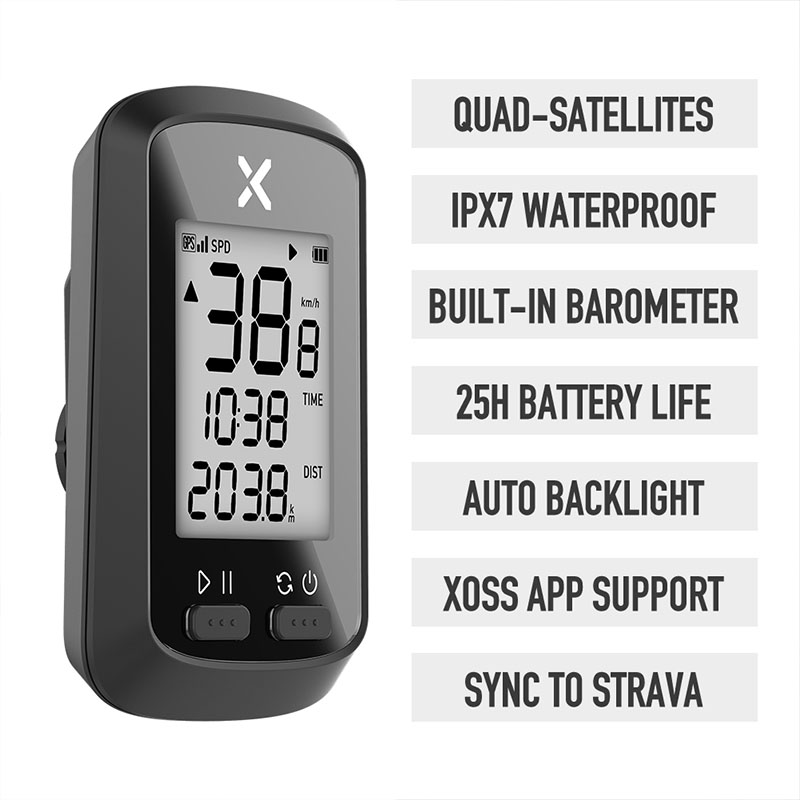 XOSS G Bike Computer GPS Computer Bicycle Bluetooth Wireless Stopwatch Waterproof Cycling Bike Sensor Speedometer Computer