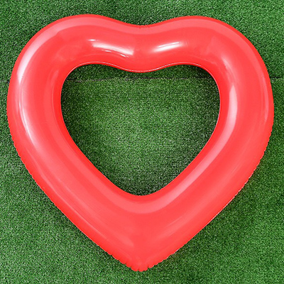 90 cm/120 cm Ring Herz Form Pool Float Rosa Süße Herz Form Schwimmen Ring Spielzeug Pool Float Boje herz Für Erwachsene Kinder Spielzeug: red 90 size