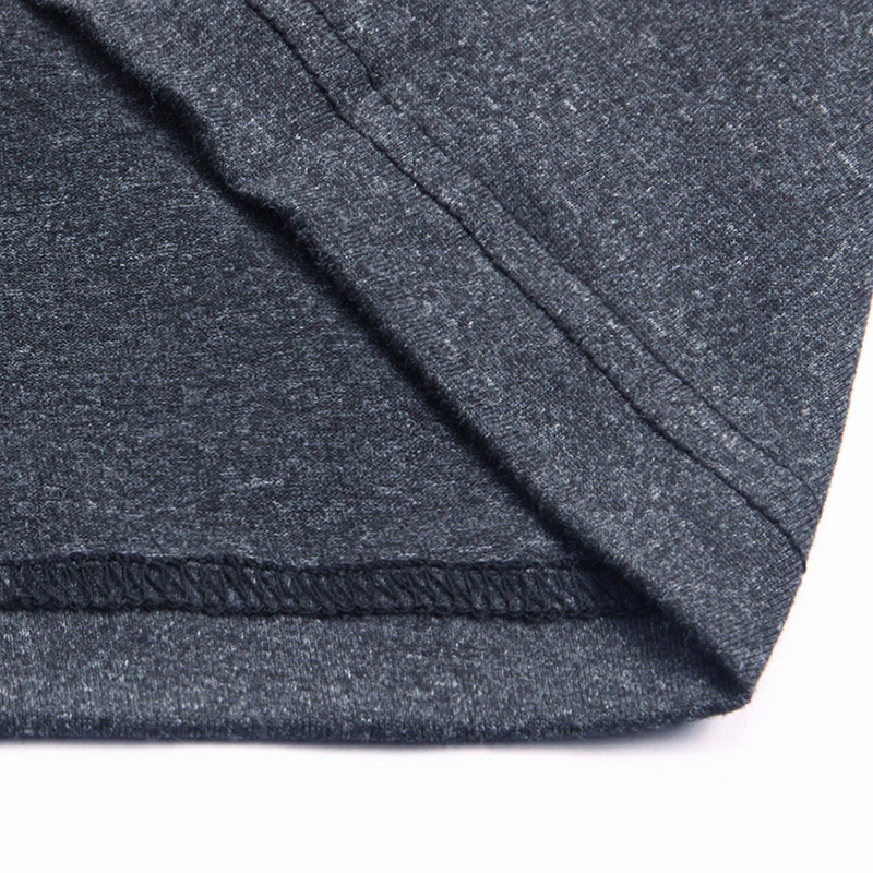 neue T Shirt Herren V Nacken Straße Tragen Spitzen Tendenzen Schwarz schlank passen Coole Koreanische Lange Hülse t-Hemden Männer Kleidung