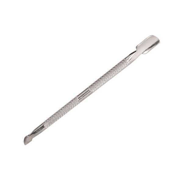 Empujador raspador de cutícula de uñas de acero inoxidable recortadora manicura cortador