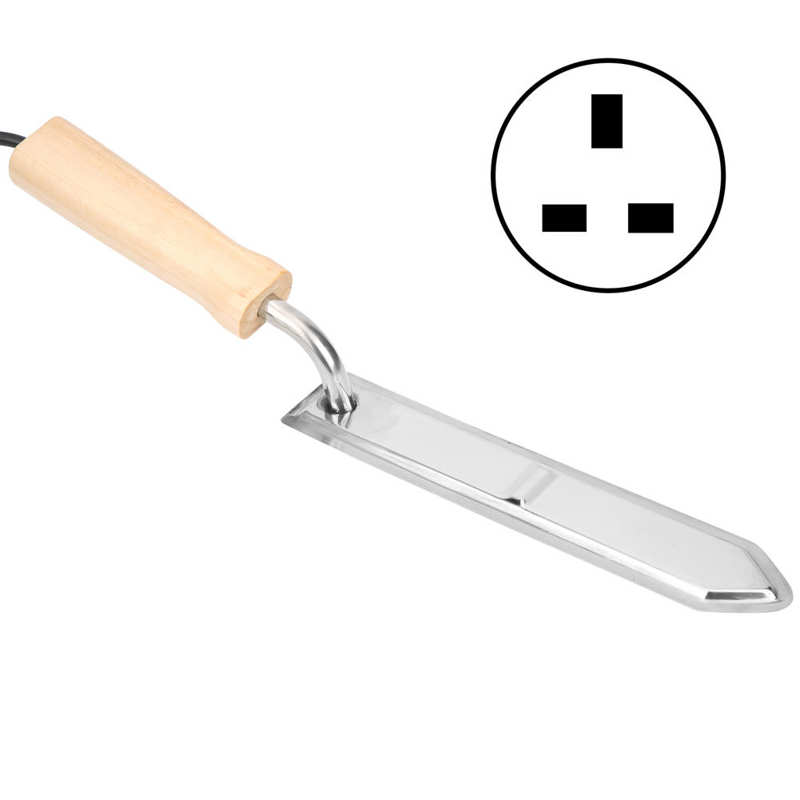 Elektrisch ontzegelmes elektrisch honingmes snel verwarmend bijenextractiegereedschap bijenkorf bijenhouderijapparatuur: Stijl 2