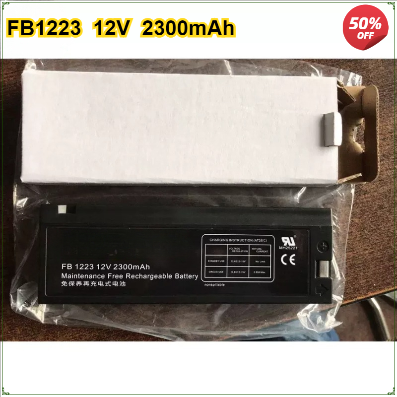 Wiederaufladbare Batterie für FORBATT FB1223 Blei-Säure 12V 2300mAh für Mindray Monitor FB 1223 Wartungsfreie Ersatzbatterie
