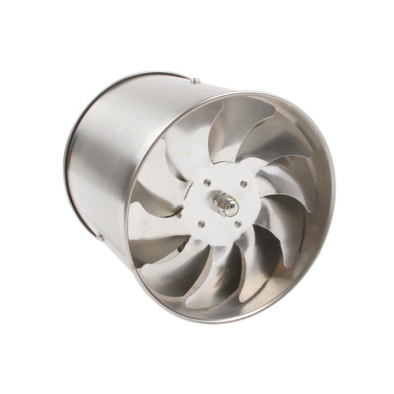 Rvs 4 inch inline kanaalventilator pijp ventilatie ventilator lucht ventilator mini extractor badkamer muur fan 100mm 220V