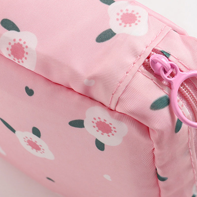 Femmes fille serviette hygiénique support organisateur serviette serviette voyage sacs mallette de rangement serviette poche couche sac à main cosmétique soins infirmiers fermeture éclair