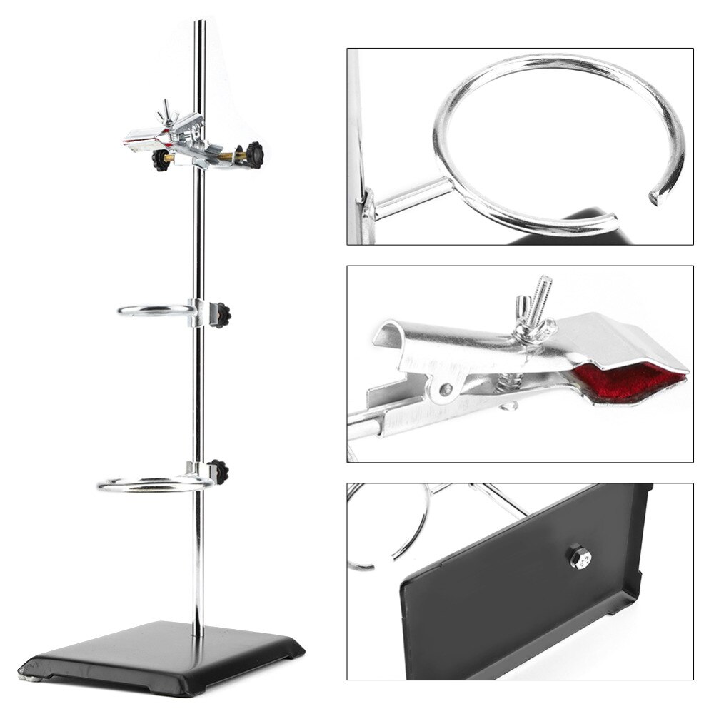Laboratory Stand Support Platform Flask Clamp Lab Ring Instrument Bracket Educational Equipment School Education Supplies