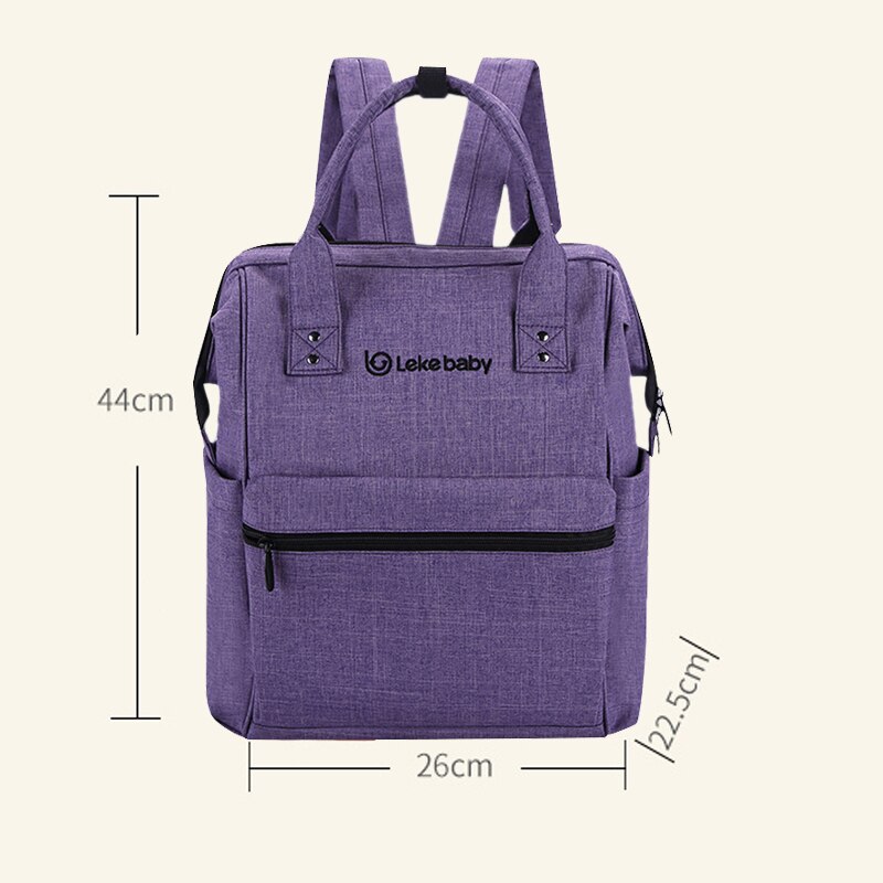 Lekebaby bébé paquet de couches multifonctionnel grande capacité bébé panier Pack imperméable couche de remplacement: Style4