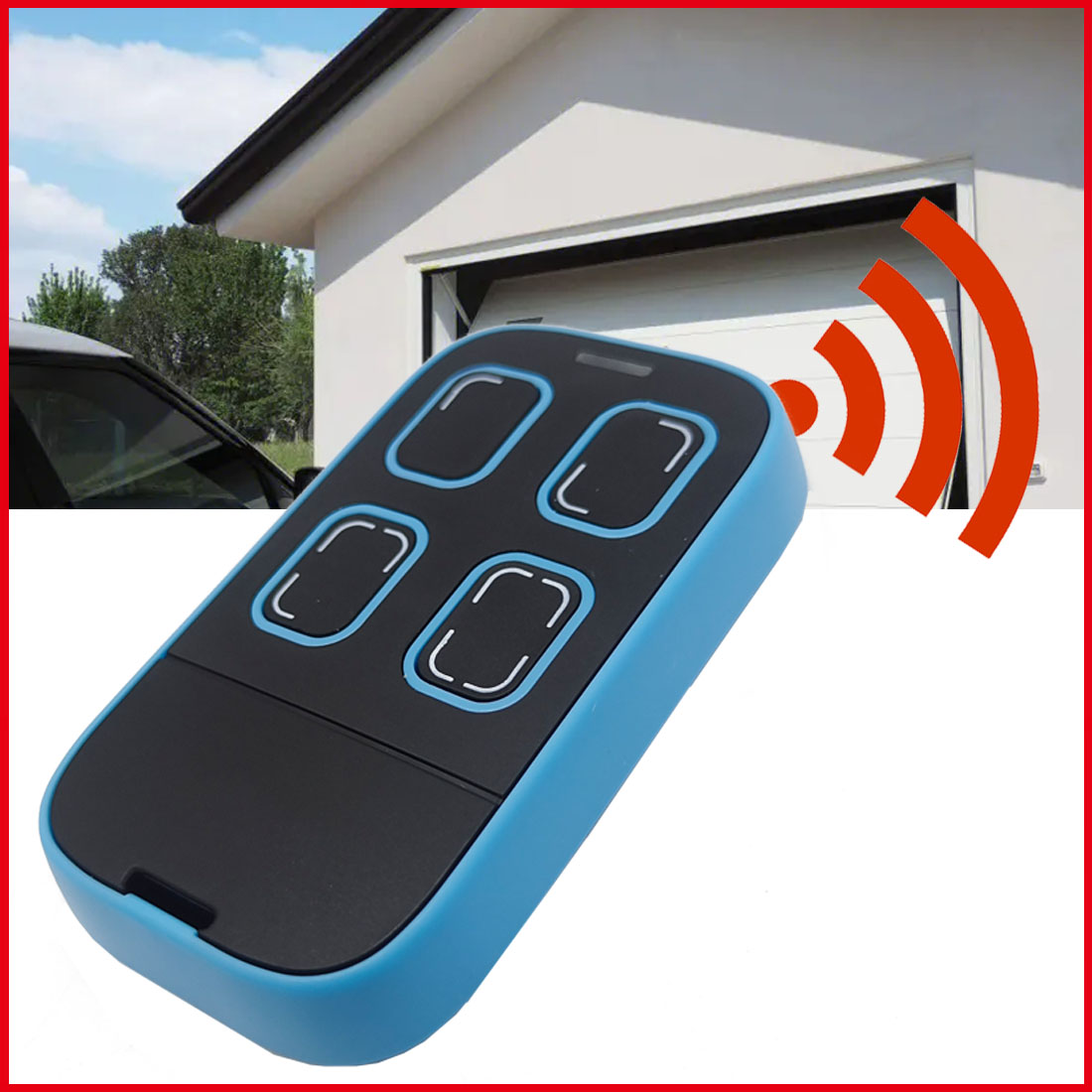 ALLMATIC Remote Control Controller 433.92mhz Replacement ALLMATIC BRO2WN FOR4 TECH3 BRO1WN BRO4WN Garage Door Remote Control