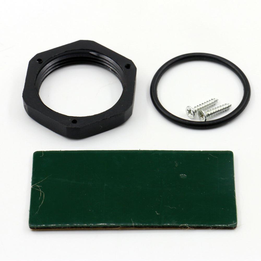 EIDRAN 12V DIY Car Blue LED Engine Start Push Button Switch Ignition Starter Kits