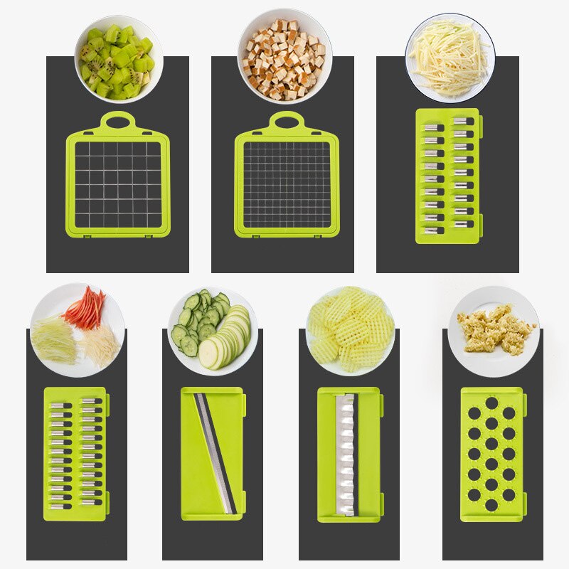 Groentesnijder Keuken Accessoires Mandoline Slicer Fruit Cutter Aardappel Dunschiller Wortel Kaas Rasp Groentesnijder