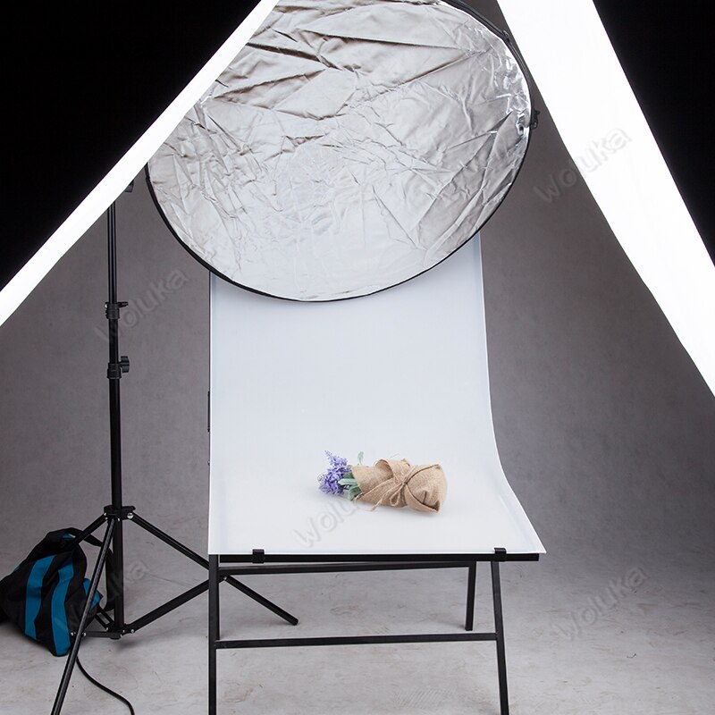 110cm foldable Reflector board Two side Gold silver reflective portable product fill light Portrait studio lighting CD50 T10