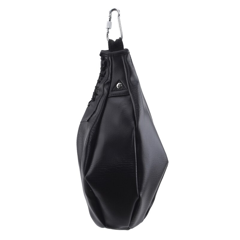 Boksesekk pu pære boksesekk refleks hastighet baller muay thai slag boxe mma Fitness sportsutstyr trening voksne oppblåsbare: Svart