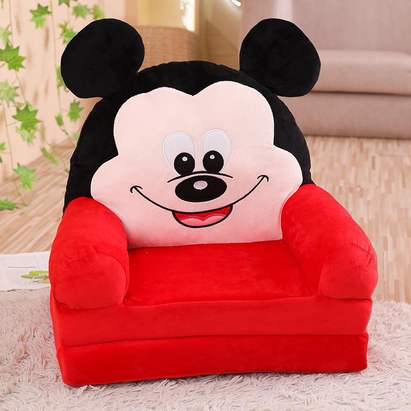 Mode Kinderen Sofa Vouwen Cartoon Leuke Lui Persoon Liggen Seat Baby Kruk Kleuterschool Kan Worden Gedemonteerd Gewassen: 1