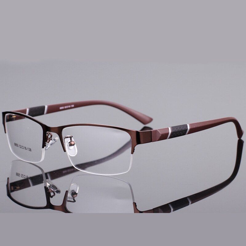 Belmon Brilmontuur Mannen Brillen Koreaanse Nerd Computer Recept Optische Voor Mannelijke Eyewear Clear Lens Bril Frame RS077: RS077 C4