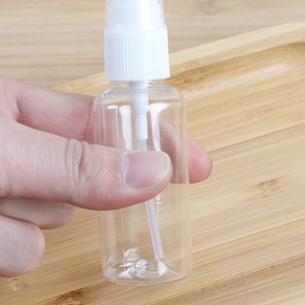 20 stk. 20ml bærbare små gennemsigtige plast tomme sprayflasker genopfyldelige flasker