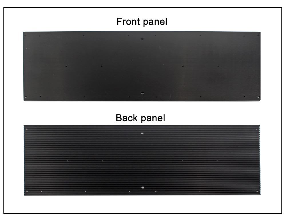 pre-drilled heatsink for quantum Tech LED board