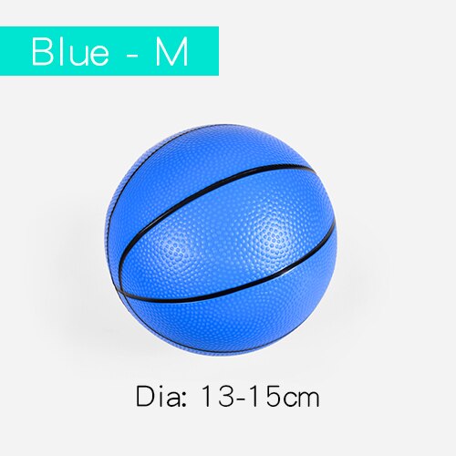 Ruizhi Per Bambini Gonfiabile In Pvc Palla Mini Basket Del Capretto di Calcio Polso Esercizio Palla di Gomma Pallone Da Spiaggia di Sport di Gioco Giocattoli RZ1043: 09blue M