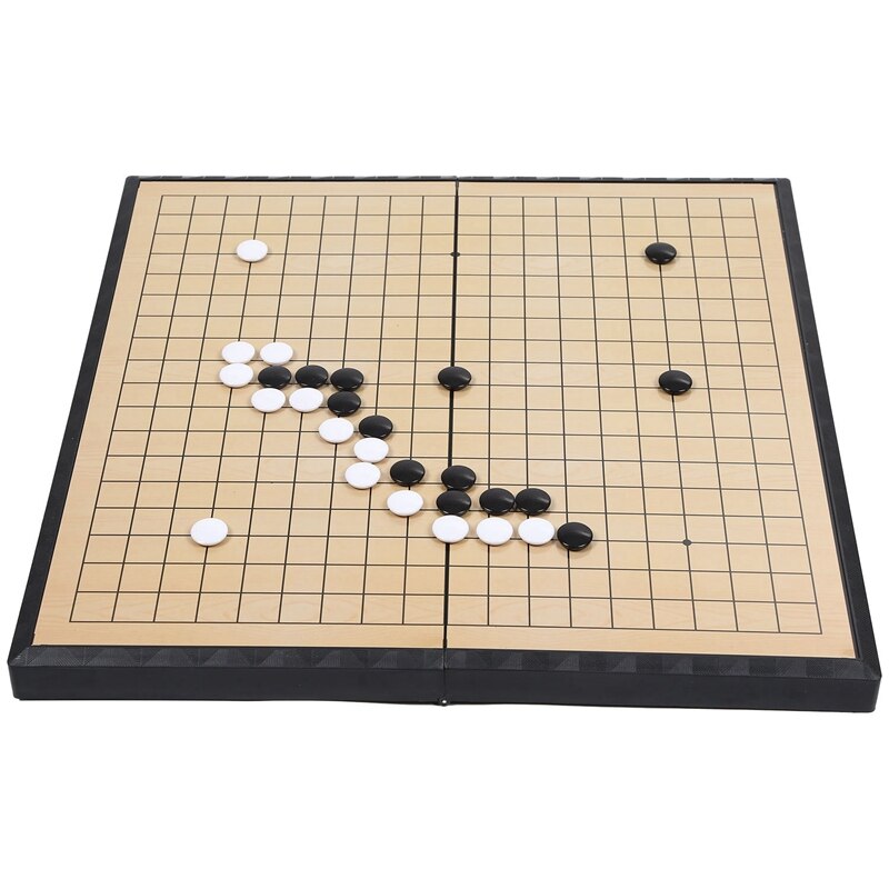 Juego de tablero magnético grande Gomoku de ajedrez magnético