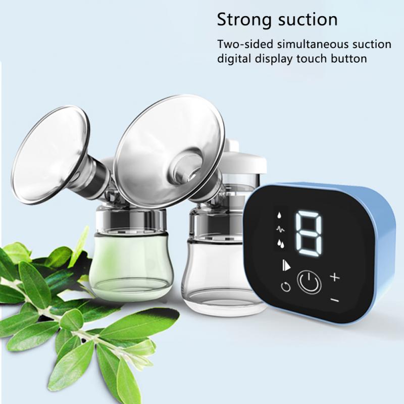 Dubbele Elektrische Borstkolf Intelligente Automatische Fles Baby Borstvoeding Melk Extractor Accessoires Moeder Babyverzorging Leveranties: 02