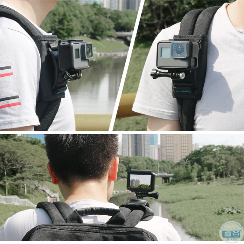 Schulter Gurt Rucksack Halterung Halfter Stehen für GoPro Held 8 7 6 5 4 SJCAM EKEN Yi 4K DJI OSMO Aktion Kamera Zubehör