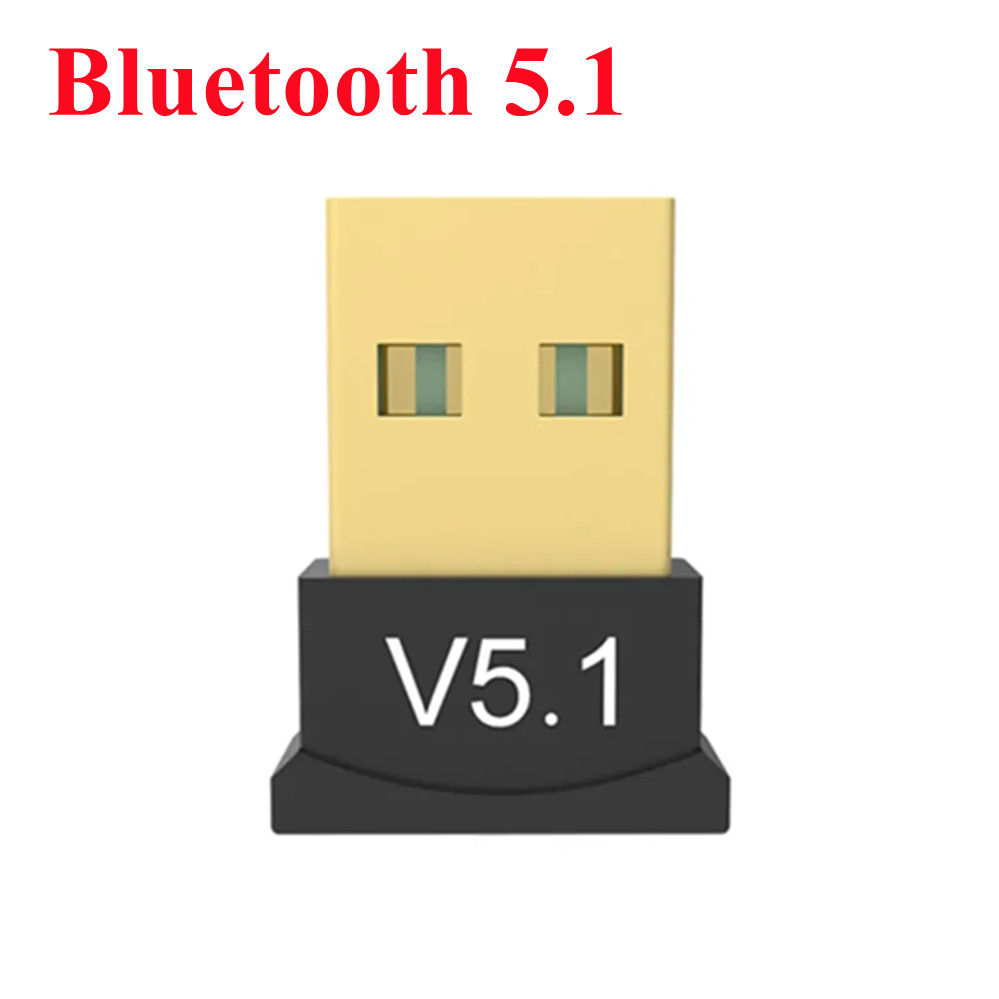 USB Bluetooth 5.3 adattatore trasmettitore ricevitore Bluetooth V5.1 Audio Bluetooth Dongle adattatore USB Wireless per PC Laptop Computer: Argento