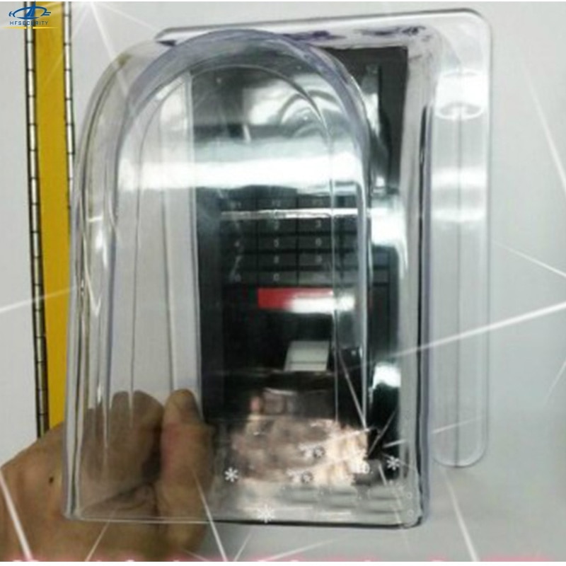 HFSECURITY 115*120*180 mm Waterproof Rain Cover for Door Access Control Reader Rain Shield for Card Reader Fingerprint Reader