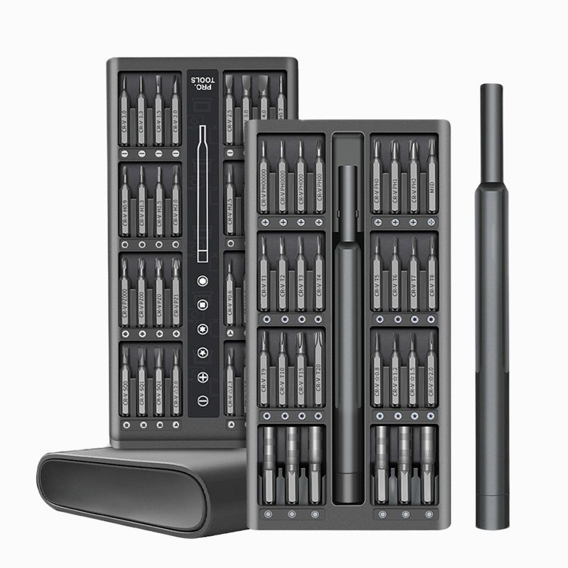 Xiaomi 63 In 1 Screwdriver Set Precision Magnetic Screw Driver Bits Torx Hex Bit Handle Mobile Phone Repair Screwdrive Kit Tools