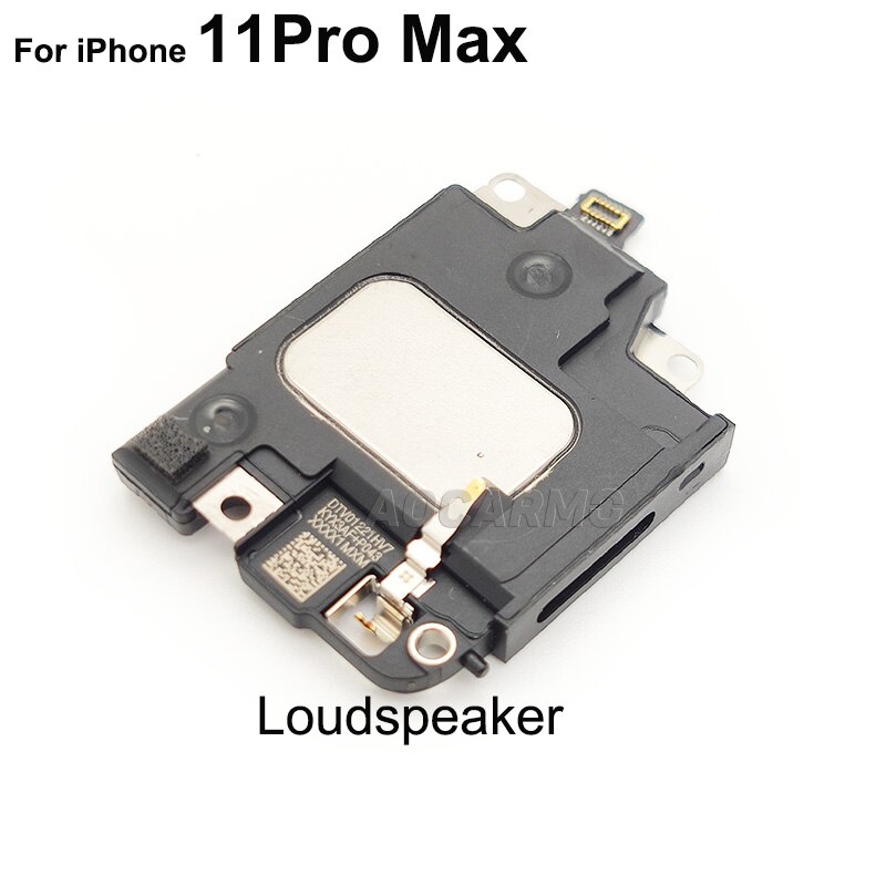 Aocarmo pour iPhone 11 Pro Max haut-parleur d'oreille haut-parleur haut-parleur haut-parleur sonnerie pièce de rechange: Loudspeaker
