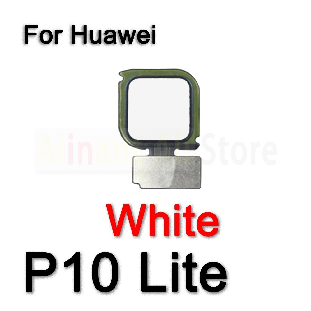 Original Zurück Heimat-Geschmack Fingerabdruck Sensor biegen Kabel Für Huawei P 10 20 30 P10 P20 P30 Lite berühren Ich würde Fingerabdruck biegen Kabel: P10 Lite Weiß