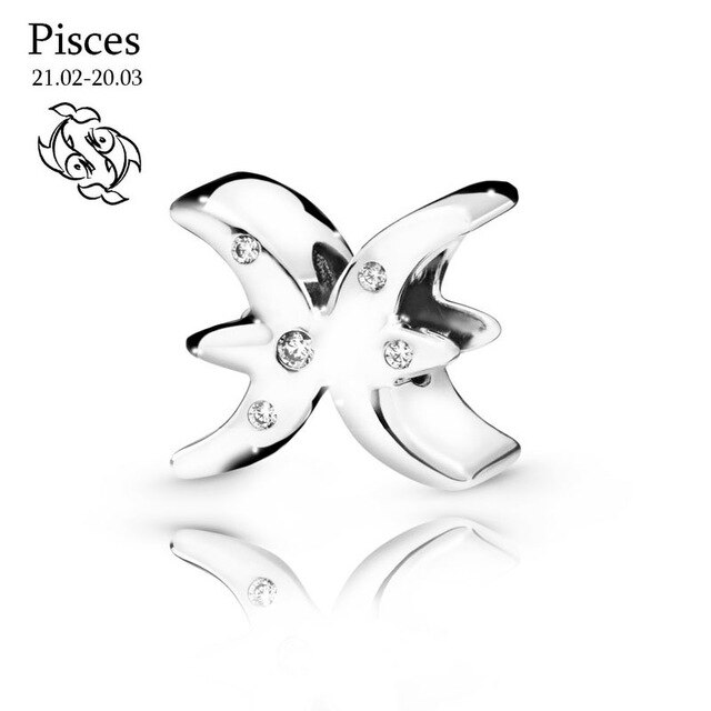 2019 inverno Nuovi 925 Branelli Dell'argento sterlina 12 Costellazioni Dello Zodiaco Pendenti E Ciondoli fit Originale Pandora Braccialetti Donne Gioielli FAI DA TE: pdl734