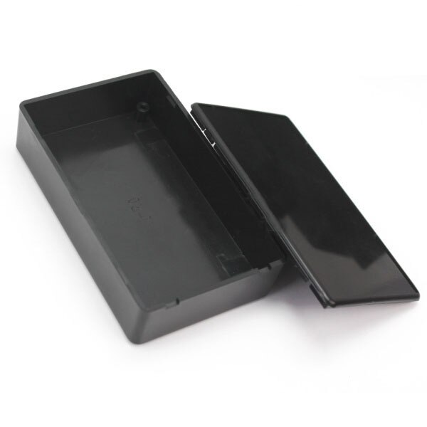 Caja de proyectos de bricolaje, carcasa de plástico para electrónica, caja de conexiones pequeña para escritorio, 100x60x25mm, Abs