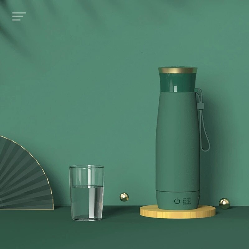 300ML bollitore elettrico portatile Thermos termico tazza acqua bollente mini isolamento termico tazza di acqua calda tè caffè fornello da viaggio