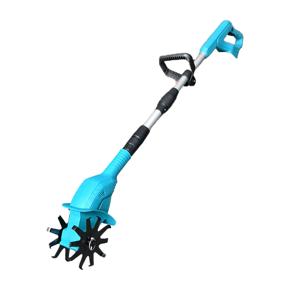20 V elektrische grondhak accu grondfrees kleine grondfrees tuinfrees elektrische cultivator met batterij, voor gebruik op boerderijen, in parken, tuinen, binnenplaatsen, velden, batterijoplaadtijd