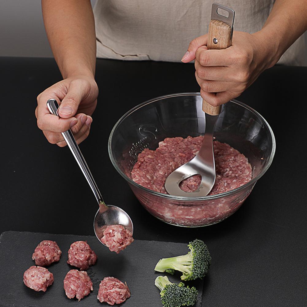 Good Meatball Maker Food Grade Easy Clean Lightweight DIY Meatballs Maker Spoon Kitchen Gadgets