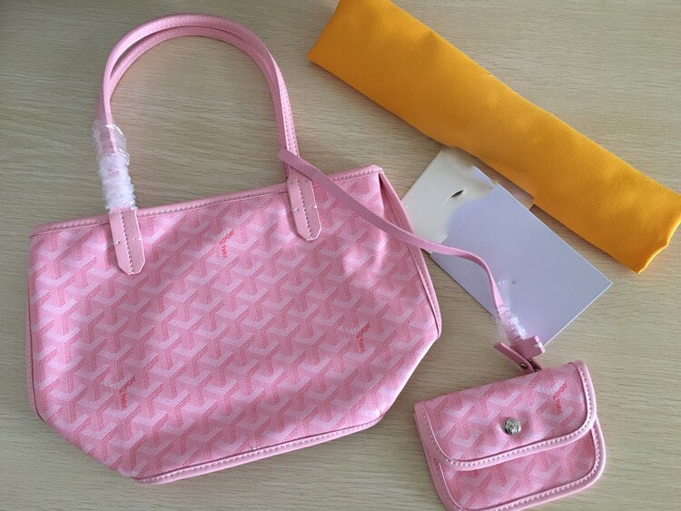Bolso de diente de perro portátil, Simple y a la , de doble cara, Mini bolso de mano de cuero con flor, novedad de: Pink