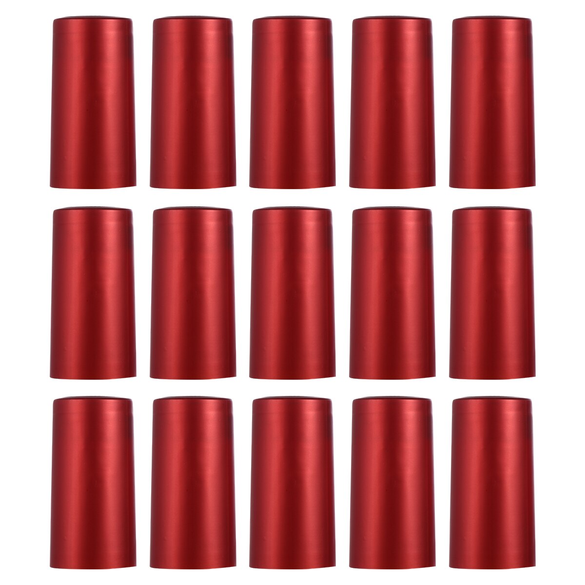 Capsules thermorétractables pour bouteille de vin, 100 pièces, Film thermorétractable pour bouteille à bouche droite: Red wine