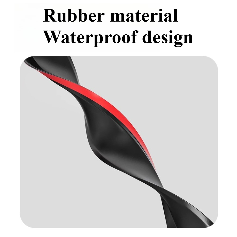 1 m wasserdichter selbstklebender Gummi-Streifen für Fenster, Glas, Tür, Balkon, verschiebbar, winddicht, schalldicht, Dichtung, Heim-Dichtungsstreifen