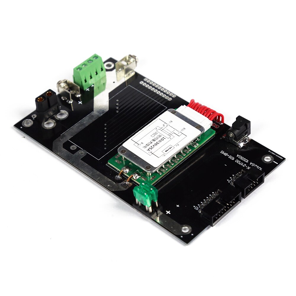 36V Power Muur 21700 Batterij Houder 21700 Power Bank Case 10S Bms Lithium Batterij Balancer 25A 50A 21700 opbergdoos 21700 Pack: 10S 25A BMS