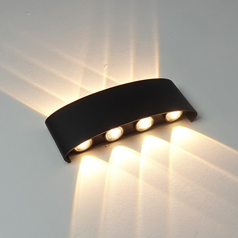 LED op en neer verlichte wandlamp waterdichte binnenwandlamp slaapkamer woonkamer gang binnen- en buitenverlichting