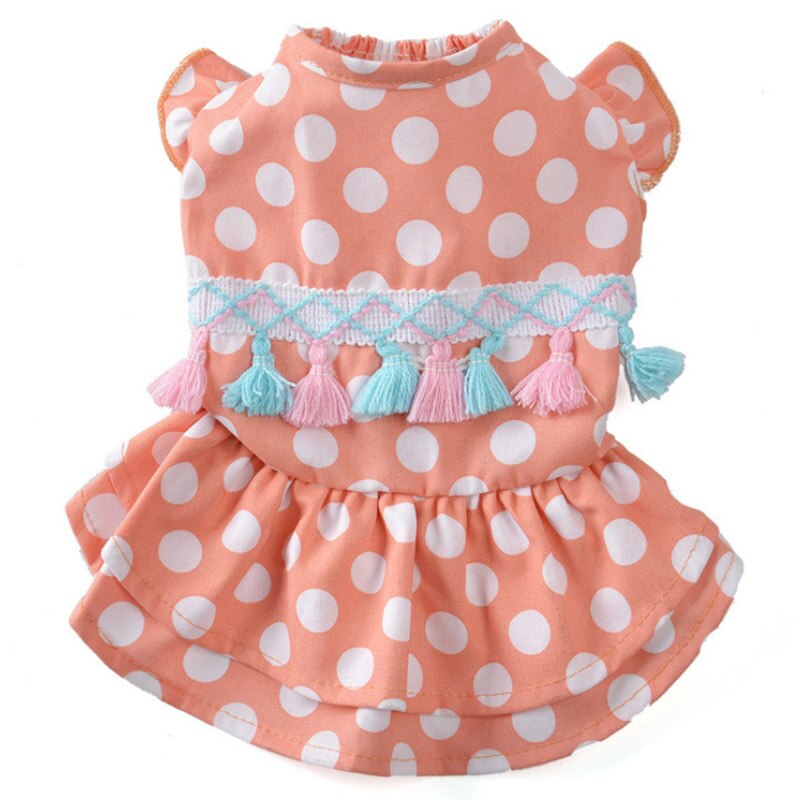 Summer Cat Dress Clothes for Cat Clothes Pet Cats Skirt Wedding Lady Cat Skirt Summer Style Princess Cute Kitty Skirt TF P1: Pink / XL
