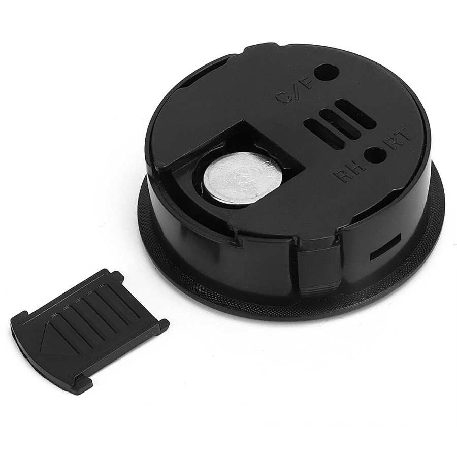 Termómetro para Reptiles Digital integrado en forma redonda higrómetro medidor de temperatura de humedad alta precisión para Reptiles