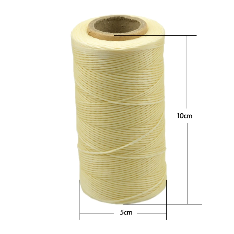 260 m Nylon Leather Sewing Waxed Thread, Practical Long Stitching Thread, for Leather Craft DIY, Bookbinding, Shoe Repairing