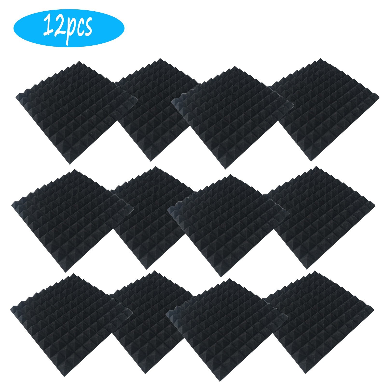 Home Scene Layout, Sound-absorbing Foam Wall, Indoor Sound-absorbing Cotton Retardant Sound Insulation Cotton Sound Absorbing: A